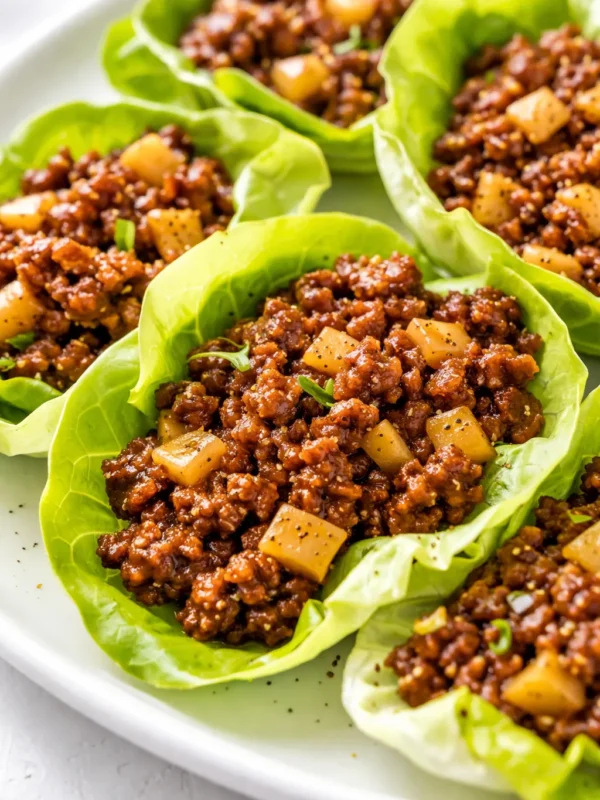 My Go-To Asian-Style Ground Beef Lettuce Wraps: Faster Than Delivery, Crispier Than Restaurant Versions