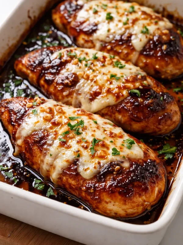 Balsamic Baked Chicken Breast with Mozzarella That’s Actually Juicy (Not Dry) — in 30 Minutes