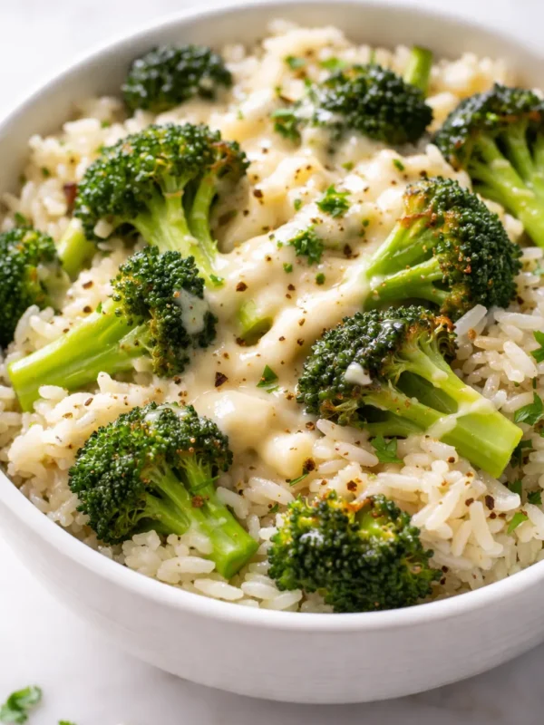 The Broccoli Cheddar Rice Recipe That Doesn’t Get Mushy (Finally)