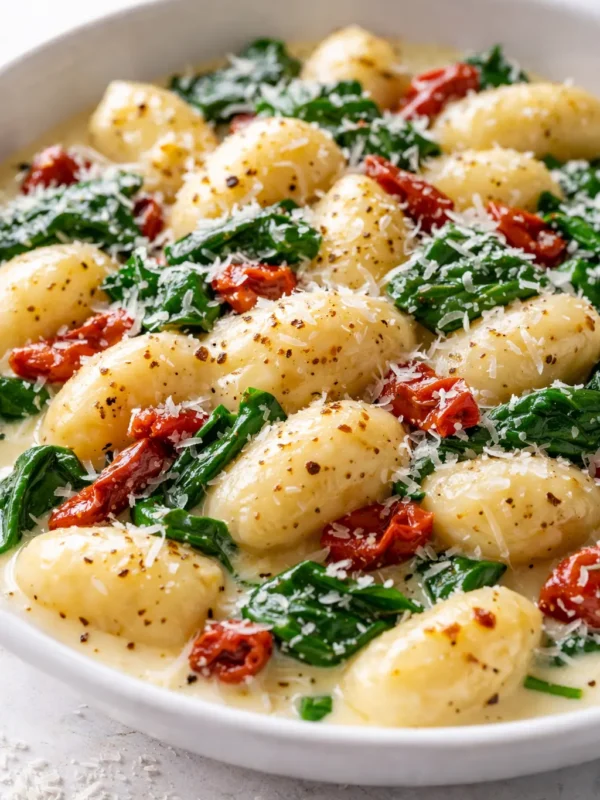 Creamy Tuscan Gnocchi That Tastes Like a Slow Sunday in Italy — in Under 30 Minutes
