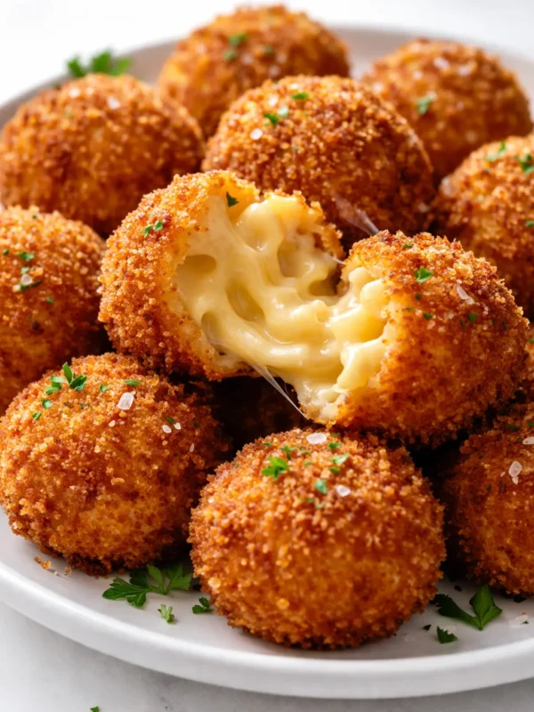 Crispy Fried Mac and Cheese Balls That Stay Creamy Inside (Finally)