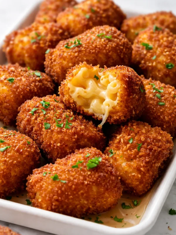 Crispy Fried Mac and Cheese Bites You Can Actually Make at Home (Without the Mess)