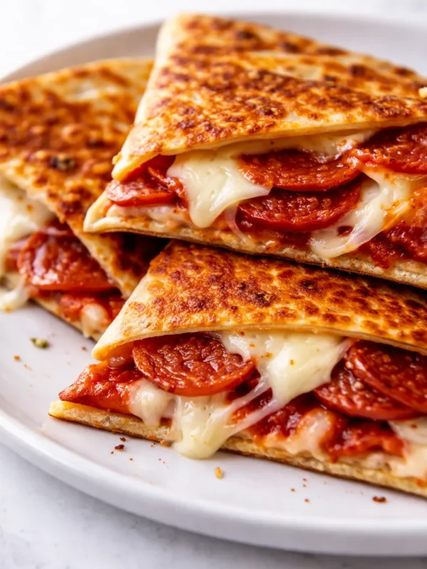 Pizza Quesadillas That Don’t Get Soggy — Finally
