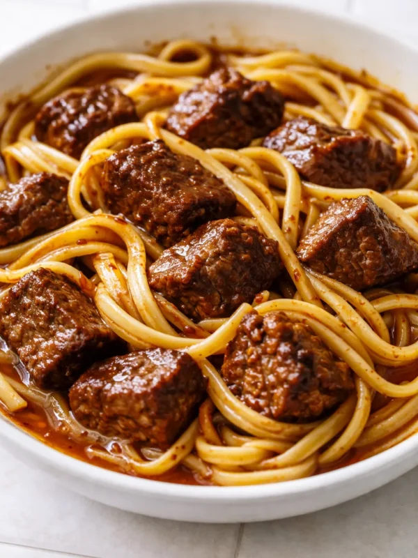 Crock Pot Mississippi Beef Noodles That Never Turn Out Watery — Finally