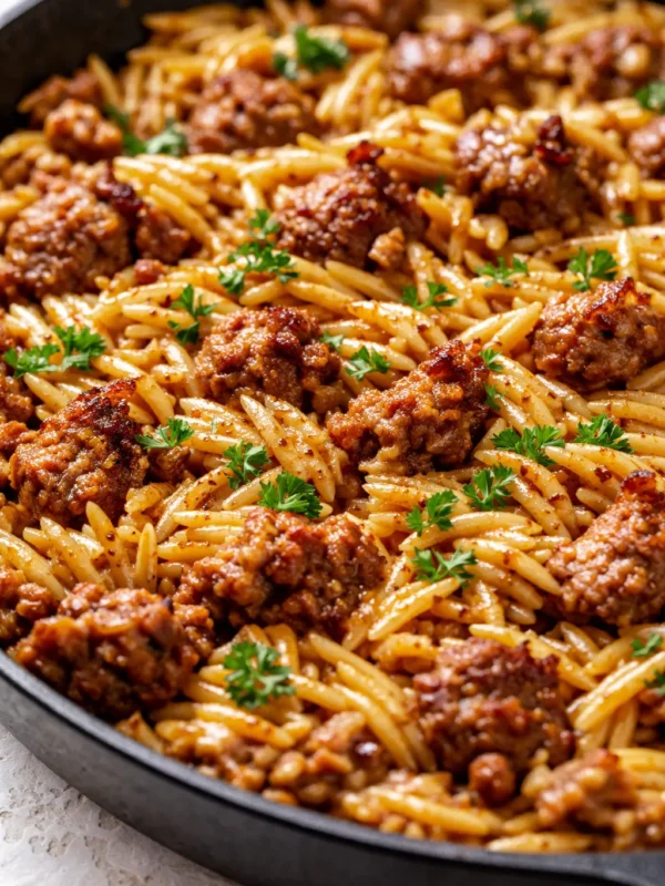 Italian Sausage Orzo That’s a One-Pot Weeknight Savior (Ready in 45 Minutes)