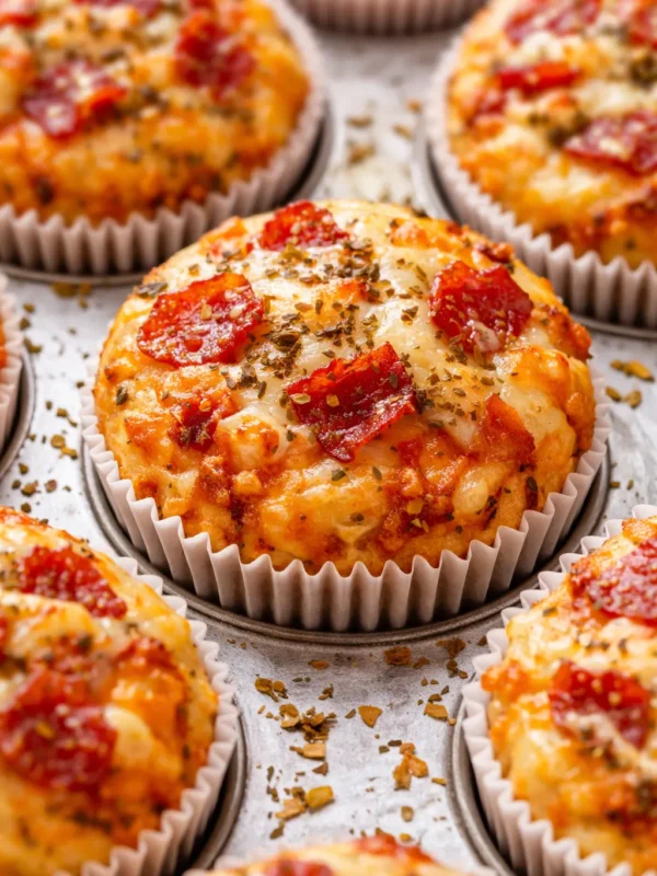 Pizza Muffins That Taste Like Friday Night — Ready in 30 Minutes