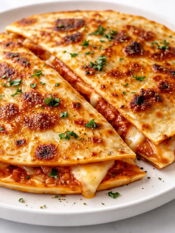 Pizza Quesadillas That Are Actually Crispy (Not Soggy) in 20 Minutes