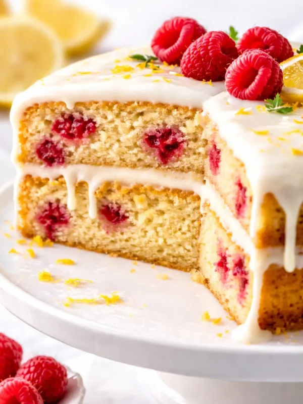 This Raspberry Lemon Cake With White Chocolate Is the Only Layer Cake You Need for Spring Celebrations