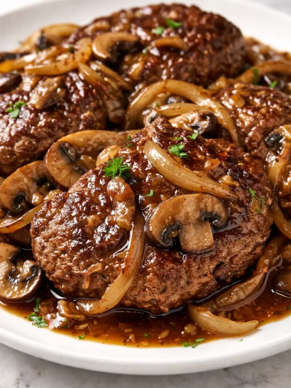 Simple Salisbury Steak That’s Actually Rich and Savory — in 40 Minutes
