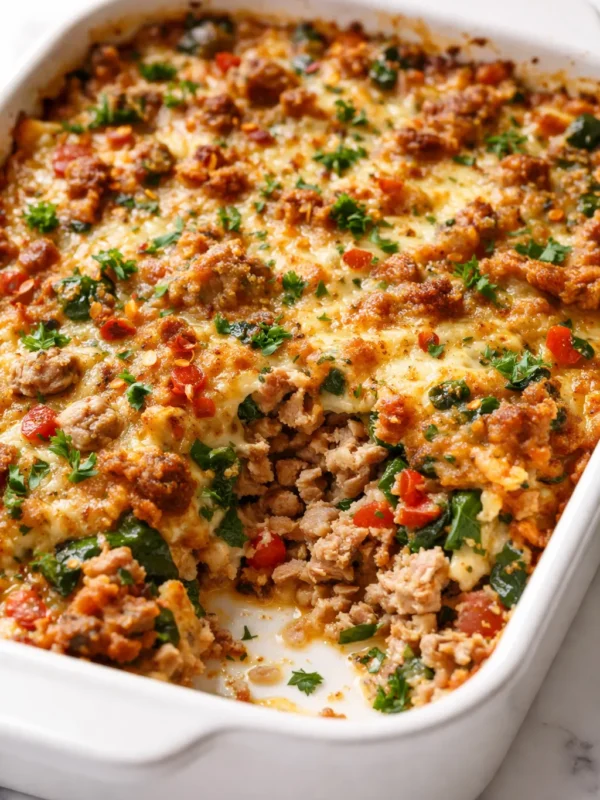 The Easy Southwestern Ground Turkey Casserole That Actually Stays Juicy