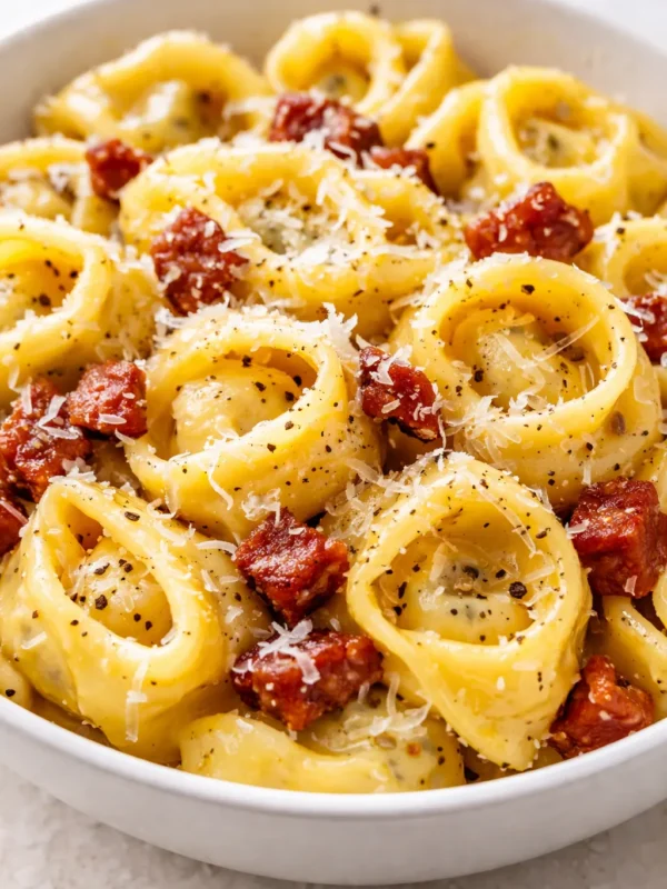 Tortellini Carbonara That’s Creamier Than Any Restaurant — in 30 Minutes