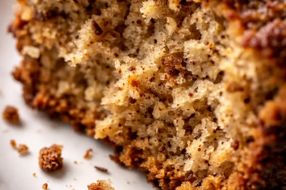 Moist and tender slice of Starbucks pumpkin bread copycat, golden-brown with a spiced crumb visible