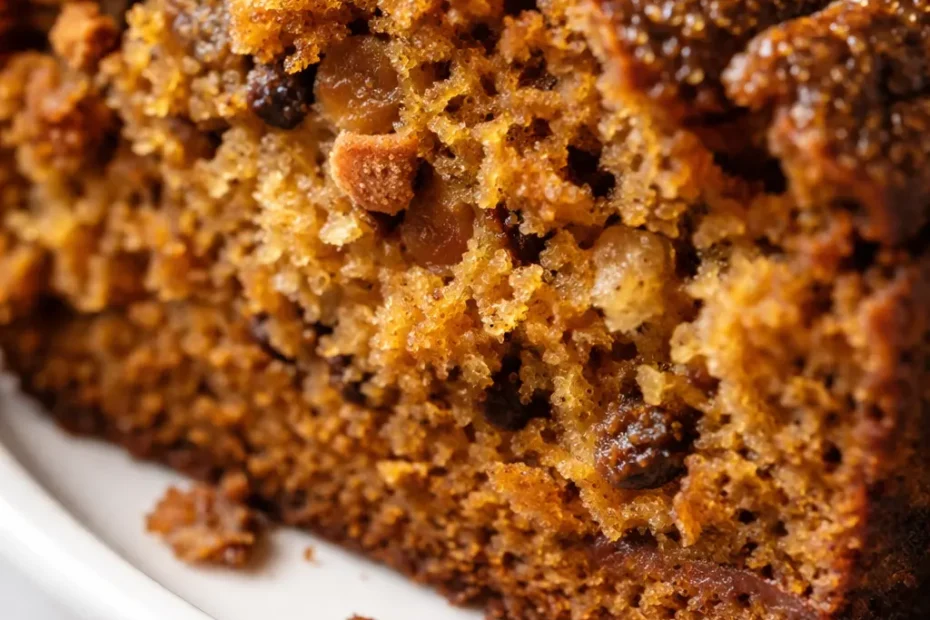 Moist and spiced Starbucks copycat pumpkin bread slice with golden-orange crumb and a signature crackly top