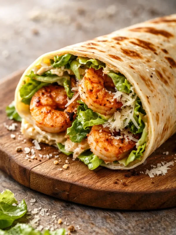 Zesty Grilled Shrimp Caesar Wraps That Come Together in Just 20 Minutes