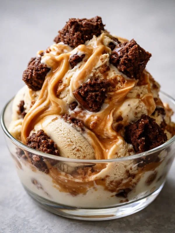 peanut butter brownie ice cream