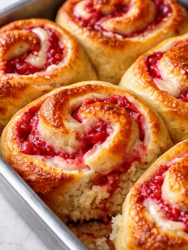 Strawberry Shortcake Cheesecake Rolls for Sunday Brunch: Soft, Gooey, and Worth Every Minute